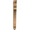 Ekena Millwork Olympic Arts & Crafts Rough Sawn Bracket, Western Red Cedar, 4"W x 32"D x 44"H BKT04X32X44OLY03RWR - alternate 4